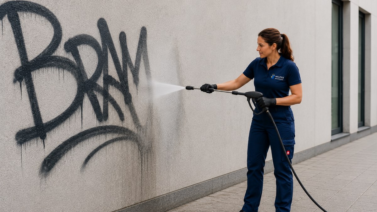 Hochdruckreinigung & Graffitientfernung